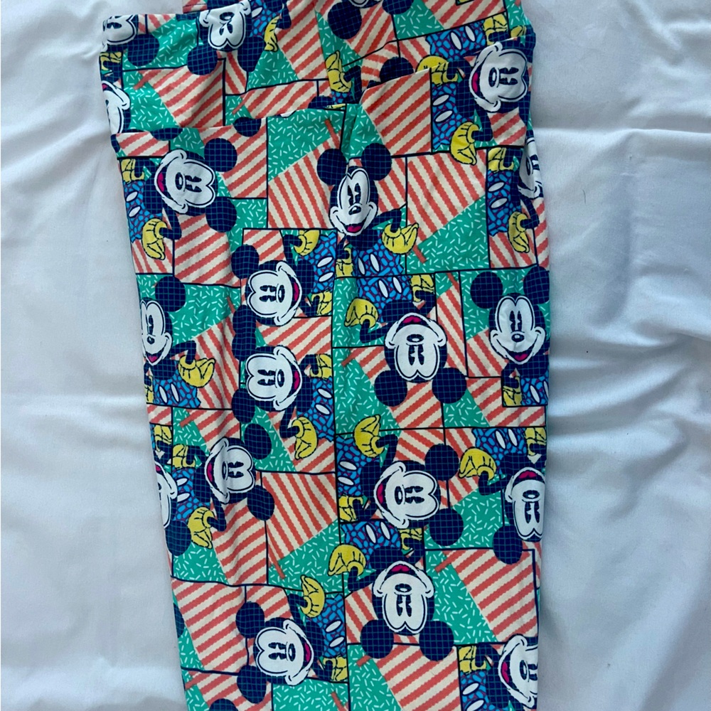 LuLaRoe Tall and curvy leggings-Disney Mickey Mouse